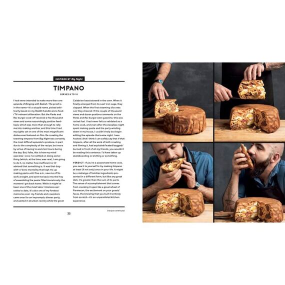 Binging with Babish: 100 Recipes Recreated from Your Favorite Movies and TV Shows: Recipes Inspired by Iconic Film and TV Dishes, from Seinfeld Babka to Chef’s Chocolate Lava Cake