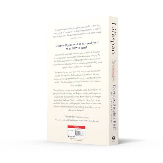 Lifespan: Live a longer and healthier life with this bestselling anti-ageing book by Dr David A. Sinclair, acclaimed Harvard Medical School doctor