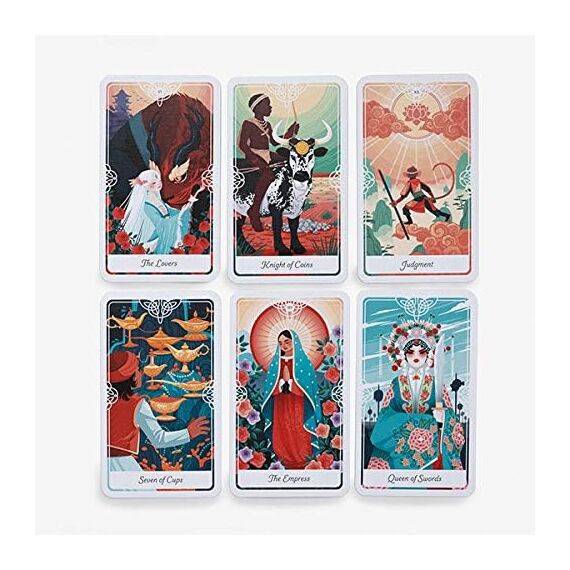 Tarot of the Divine: A Deck and Guidebook Inspired by Deities, Folklore, and Fairy Tales from Around the World: Tarot Cards