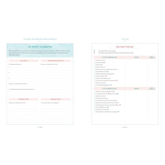 The Budget-Savvy Wedding Planner & Organizer (Binder Edition): Checklists, Worksheets, and Essential Tools to Plan the Perfect Wedding on a Small Budget