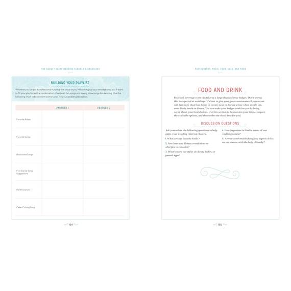 The Budget-Savvy Wedding Planner & Organizer (Binder Edition): Checklists, Worksheets, and Essential Tools to Plan the Perfect Wedding on a Small Budget