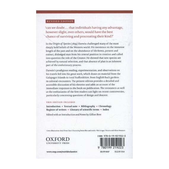 On the Origin of Species (Oxford World’s Classics)
