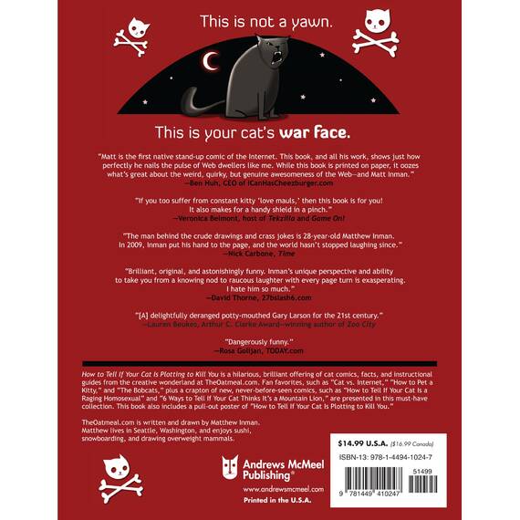 How to Tell If Your Cat Is Plotting to Kill You (The Oatmeal)