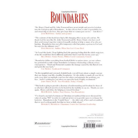 Boundaries: When to Say Yes, How to Say No, to Take Control of Your Life