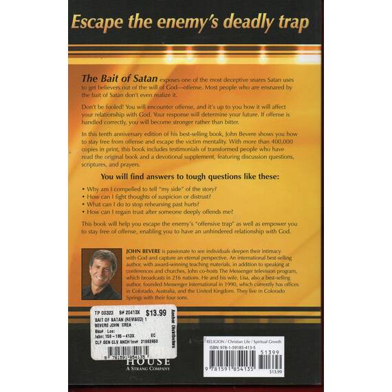 The Bait of Satan: Living Free from the Deadly Trap of Offense