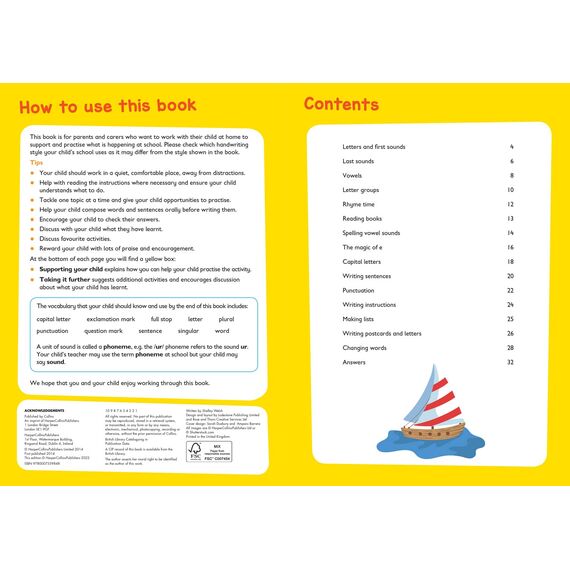 English Ages 5-7: Ideal for home learning (Collins Easy Learning KS1)