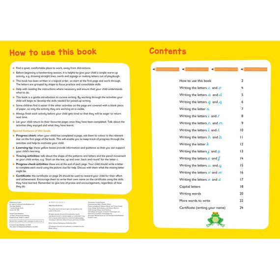 Cursive Writing Ages 4-5: Ideal for home learning (Collins Easy Learning Preschool)