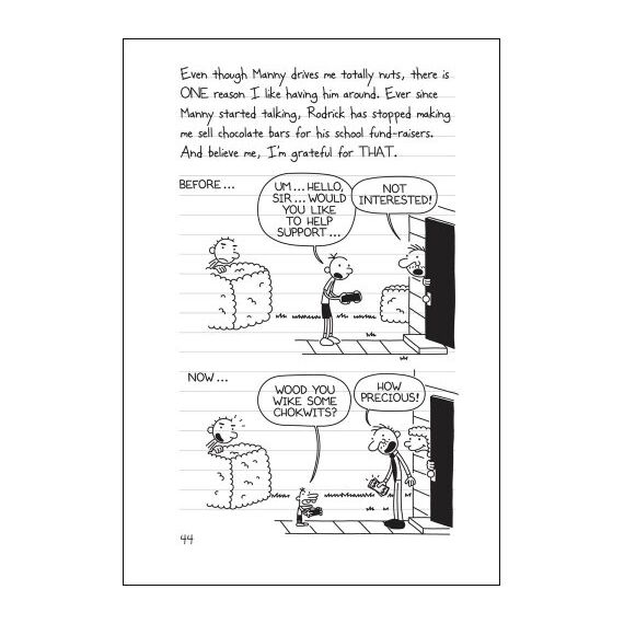 Diary of a Wimpy Kid # 1: A novel in cartoons