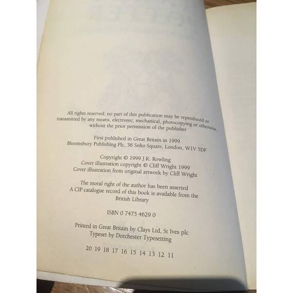 Harry Potter and the Prisoner of Azkaban: Winner of the Whitbread Children's Book Award 1999