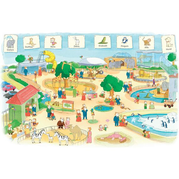 Bobo Siebenschläfer Wimmelbuch: Kinderbücher ab 2 Jahre