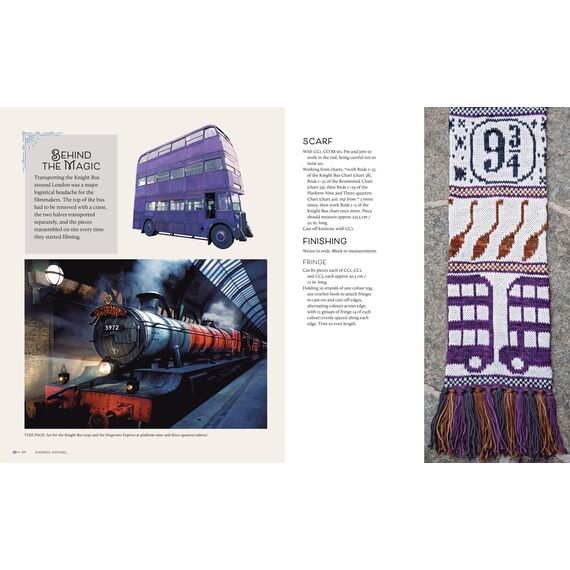 Harry Potter: Knitting Magic: The essential pattern book for knitting iconic Harry Potter clothing and accessories
