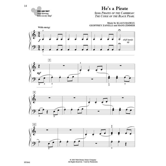 Showtime Piano Disney: Level 2a