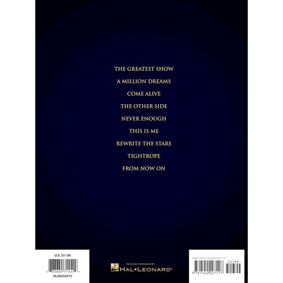 The Greatest Showman Songbook für Piano Vocal Guitar | Filmmusik Noten für Klavier Gesang Gitarre | 9 Lieder aus dem Kinofilm als Sheet Music | Pop ... Musiker: Music from the Picture Soundtrack