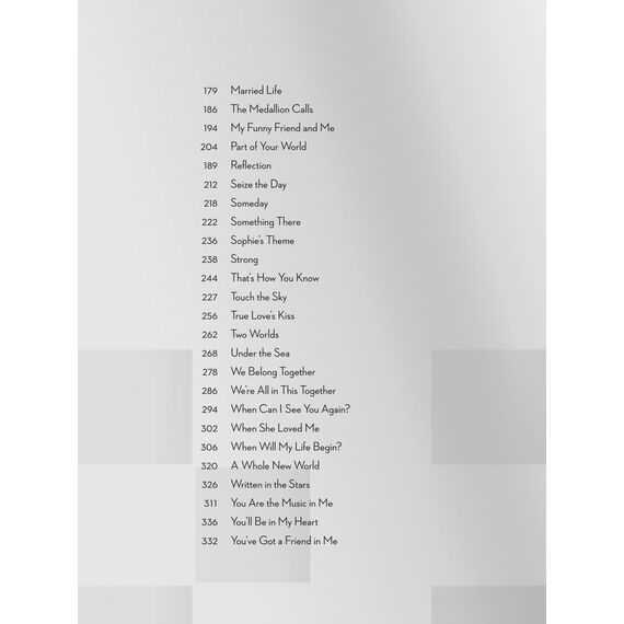 Contemporary Disney 3rd Edition Songbook für Klavier Gesang Gitarre | Disney Sheet Music Sammlung für Anfänger und Fortgeschrittene | Piano Vocal Guitar Notenbuch mit 50 beliebten Liedern