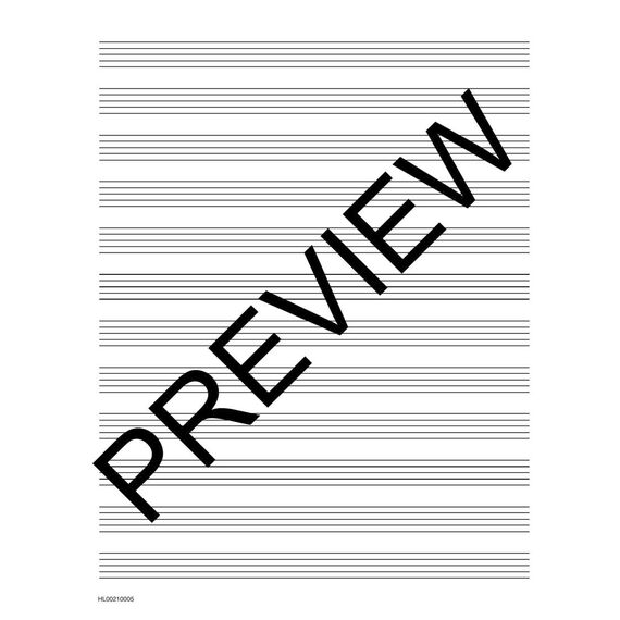 Hal Leonard Standard Wirebound Manuscript Paper | Notenpapier mit Spiralbindung für Komposition und Songwriting | 96 Seiten mit 12 Notensystemen pro ... 8.5 x 11 Zoll mit Notationshilfe: Green Cover