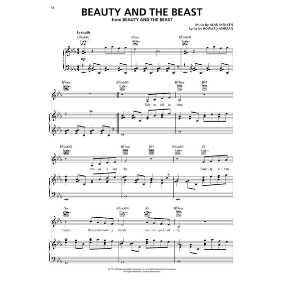 Contemporary Disney 3rd Edition Songbook für Klavier Gesang Gitarre | Disney Sheet Music Sammlung für Anfänger und Fortgeschrittene | Piano Vocal Guitar Notenbuch mit 50 beliebten Liedern