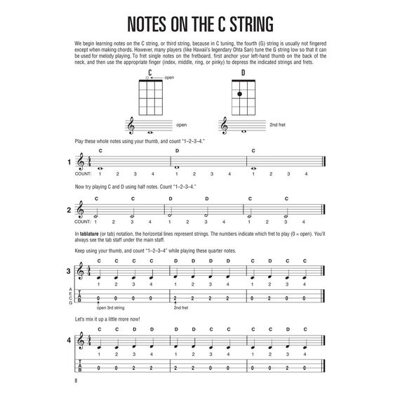 Hal Leonard Ukulele Method Book 1 Uke Book: Noten für Ukulele