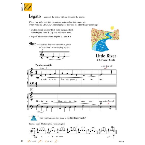 Piano Adventures - Level 1 - Lesson Book 2nd Edition | Klaviermethode für Anfänger | Songbook mit Noten für junge Schüler | Notenlesen, Fünf-Finger-Technik und grundlegende Klavierkenntnisse