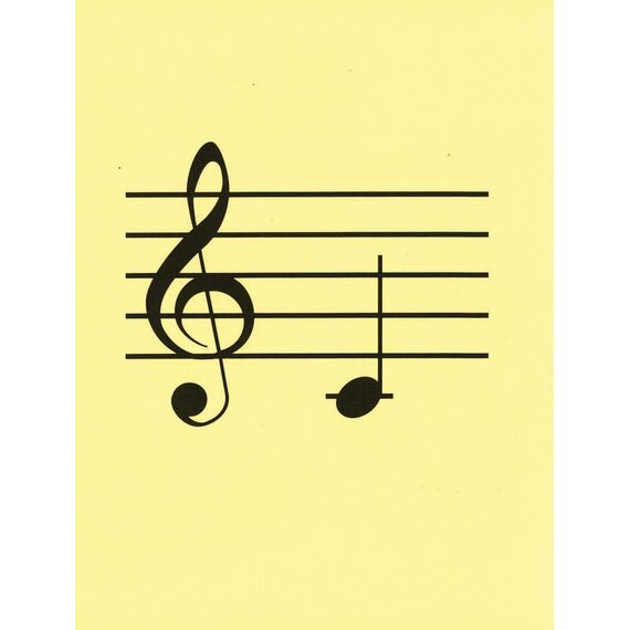 Complete Color-Coded Flash Cards: For All Beginning Music Students