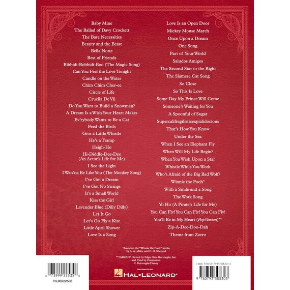 Disney Collection: Easy Piano - Revised/Updated -For Piano, Voice & Guitar-: Songbook für Klavier (Easy Piano Series): Best Loved Songs from Disney Movies, Television Shows and Theme Parks