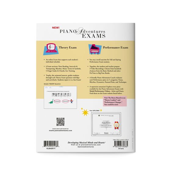 Piano Adventures - Level 1 - Lesson Book 2nd Edition | Klaviermethode für Anfänger | Songbook mit Noten für junge Schüler | Notenlesen, Fünf-Finger-Technik und grundlegende Klavierkenntnisse