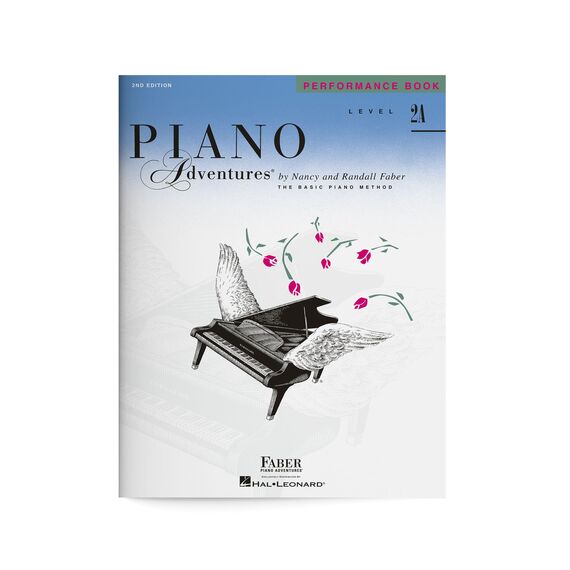 Piano Adventures Level 2A Performance Book | Klavier Songbook für Anfänger und junge Schüler mit klassischen Stücken, Volksliedern und kreativen Originalkompositionen | Nancy Faber and Randall Faber