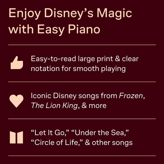 Disney Collection: Easy Piano - Revised/Updated -For Piano, Voice & Guitar-: Songbook für Klavier (Easy Piano Series): Best Loved Songs from Disney Movies, Television Shows and Theme Parks