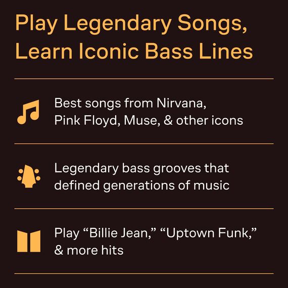First 50 Songs You Should Play on Bass | 50 bekannte Rock Pop Funk Songs für E-Bass mit TAB und Songtexten | Bass Notenbuch für Anfänger zum Lernen Üben und Spielen im Unterricht
