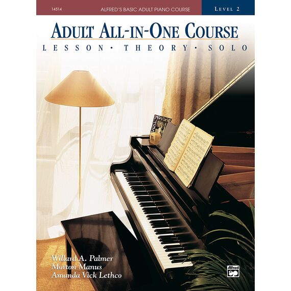 Alfred's Basic Adult All-in-One Course, Book 2: Learn How to Play Piano with Lessons, Theory, and Solos (Alfred's Basic Adult Piano Course) (English Edition)