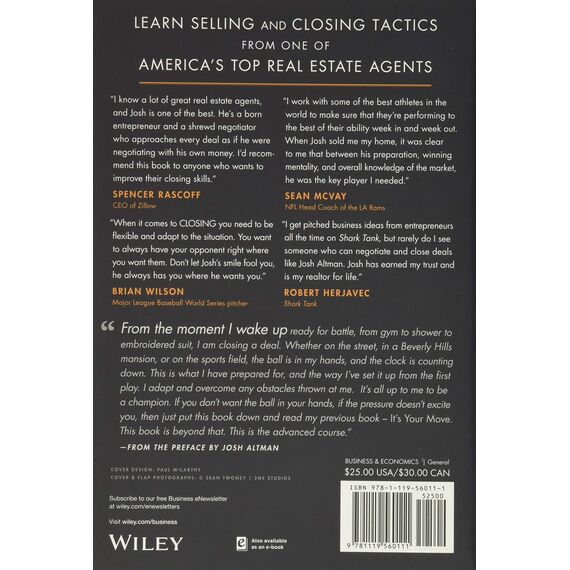 The Altman Close: Million-Dollar Negotiating Tactics from America's Top-Selling Real Estate Agent