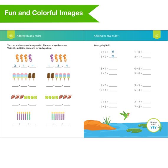 The Ultimate First Grade Math Workbook: Addition, Subtraction, Place Value, Money, Data, Measurement, Geometry, Bar Graphs, Comparing Lengths, and ... Curriculum (IXL Ultimate Workbooks)