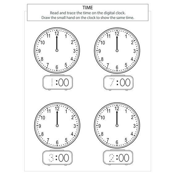 Kindergarten Math Workbook: Practice Number Addition, Subtraction, Measurement, Shapes, Time and Money