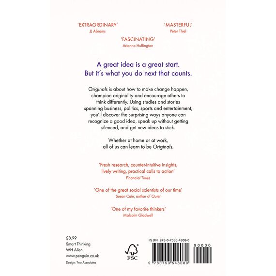 Originals: How Non-conformists Change the World