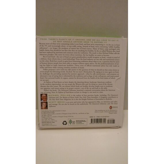 In Defense of Food, 5 Audio-CDs