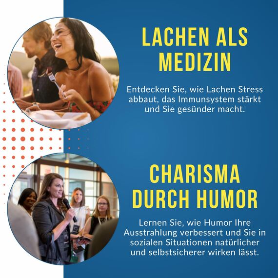 Die Magie des Lachens: Wie Sie mit Humor Ihre Kommunikation und Beziehungen verbessern. So werden Sie beliebter, gelassener und entwickeln eine positive Ausstrahlung, ohne sich zum Clown zu machen