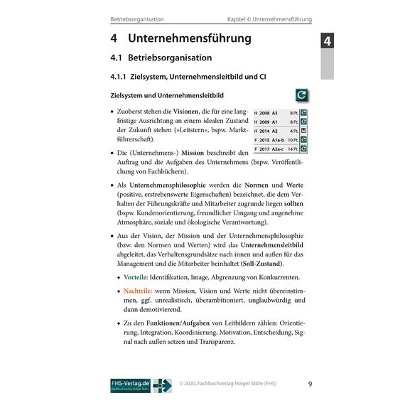 F.I.T. zur IHK-Prüfung in Unternehmensführung: Wirtschaftsbezogene Qualifikationen für Industriefachwirte, Technische Fachwirte und Wirtschaftsfachwirte (Fachbücher für Fortbildung & Studium)