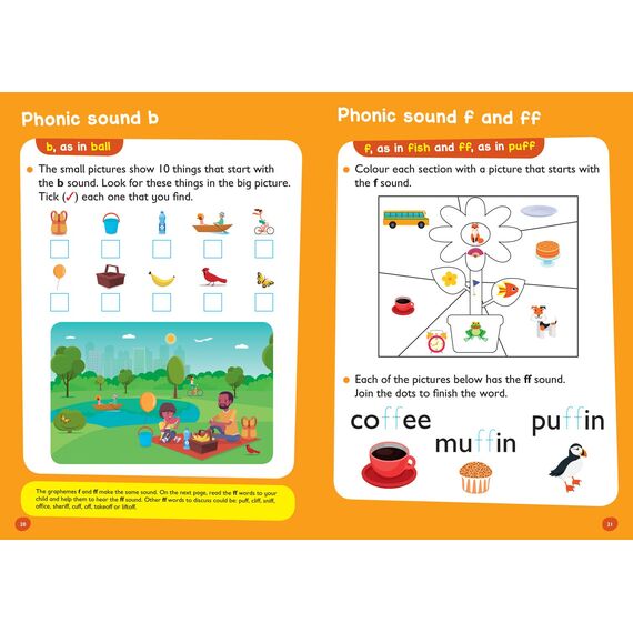 Phonics Bumper Book Ages 3-5: Ideal for home learning (Collins Easy Learning Preschool)