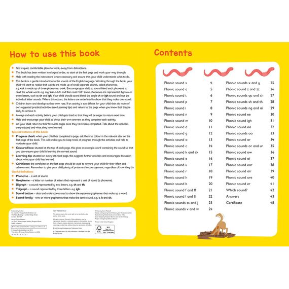 Phonics Bumper Book Ages 3-5: Ideal for home learning (Collins Easy Learning Preschool)