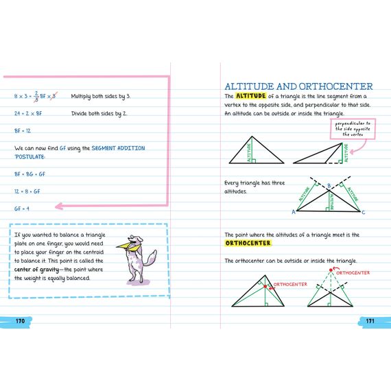 Everything You Need to Ace Geometry in One Big Fat Notebook: 1 (Big Fat Notebooks)