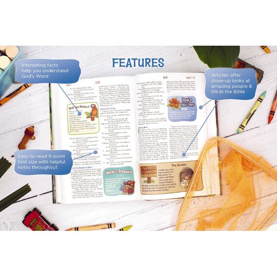 NIrV, Adventure Bible for Early Readers, Hardcover, Full Color: New International Reader's Version