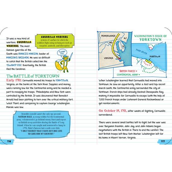 Everything You Need to Ace American History in One Big Fat Notebook: The Complete Middle School Study Guide (Big Fat Notebooks)