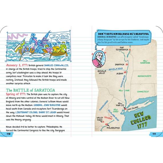Everything You Need to Ace American History in One Big Fat Notebook: The Complete Middle School Study Guide (Big Fat Notebooks)