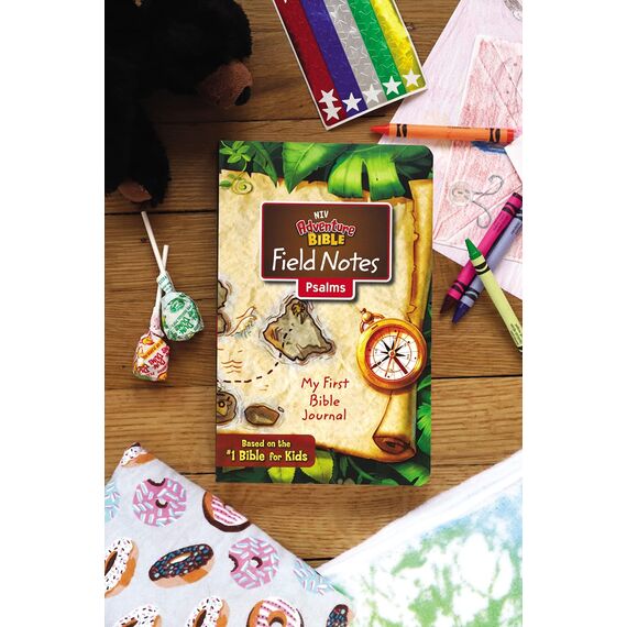 NIV, Adventure Bible Field Notes, Psalms, Paperback, Comfort Print: My First Bible Journal