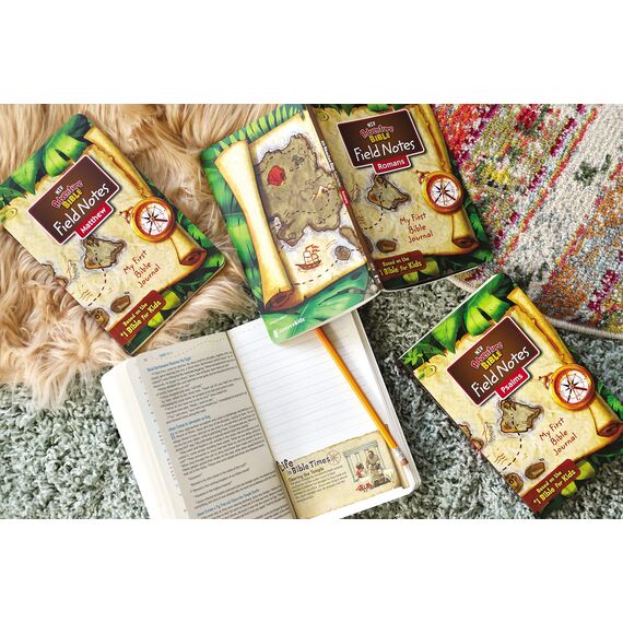 NIV, Adventure Bible Field Notes, Psalms, Paperback, Comfort Print: My First Bible Journal