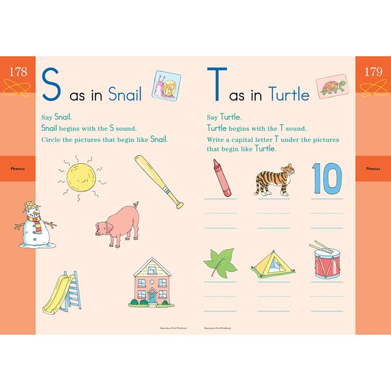 Brainquest Pre-K Workbook Ages 4-5: 1