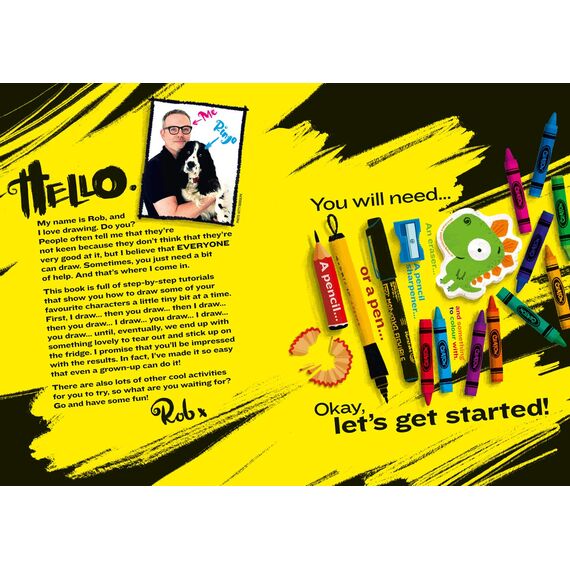 Draw With Rob: The Number One bestselling art activity book from internet sensation, Rob Biddulph