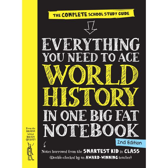 Everything You Need to Ace World History in One Big Fat Notebook, 2nd Edition (UK Edition): The Complete School Study Guide (Big Fat Notebooks)