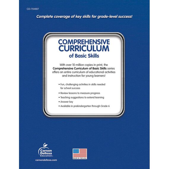 Comprehensive Curriculum of Basic Skills, Grade 4