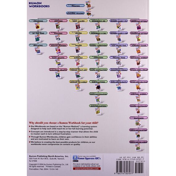 My First Book Of Tracing (Kumon's Practice Books)