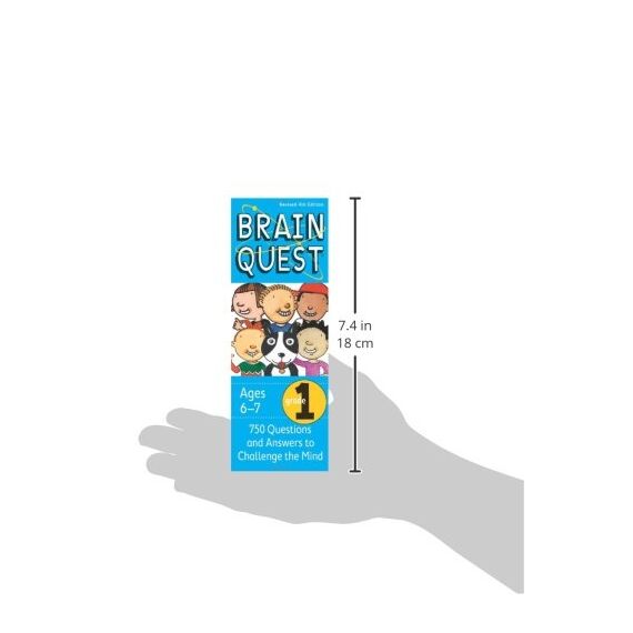 Brain Quest 1st Grade Q&A Cards: 750 Questions and Answers to Challenge the Mind. Curriculum-based! Teacher-approved! (Brain Quest Smart Cards)